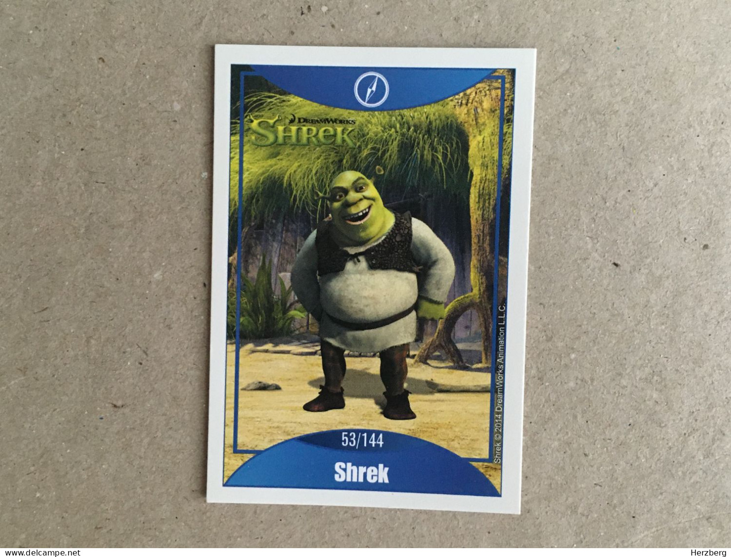 Italia Italy - Shrek - Le Grandi Avventure - Panorama Italy Edition - Dreamworks Pictures 2014 - Collection Trading Card - Andere & Zonder Classificatie