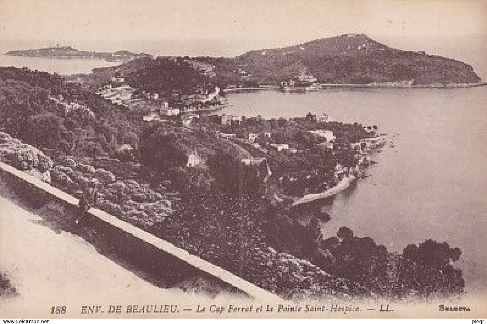 0-06011 01 06+15 - BEAULIEU - LE CAP FERRAT ET LA POINTE SAINT HOSPICE - Saint-Jean-Cap-Ferrat