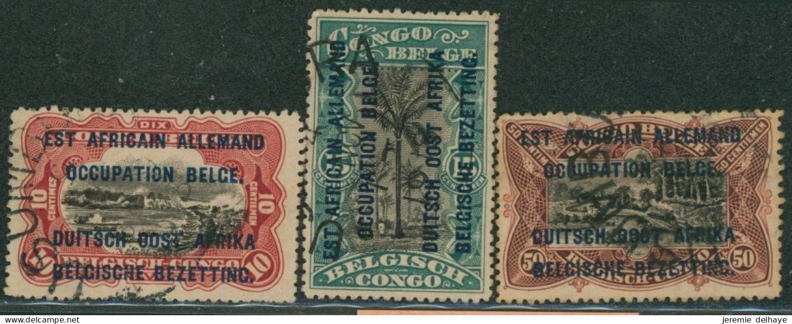 Ruanda-Urundi - N°°29,30 Et 33 Obl S.C. "Usumbura". Type B - Used Stamps