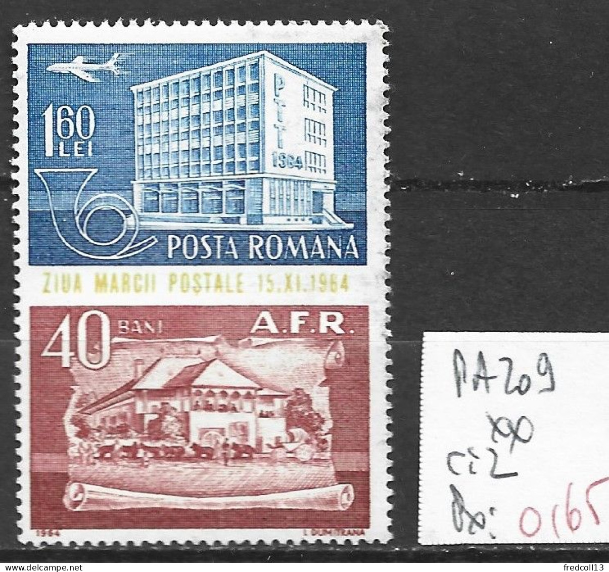 ROUMANIE PA 209 ** Côte 2 € - Neufs