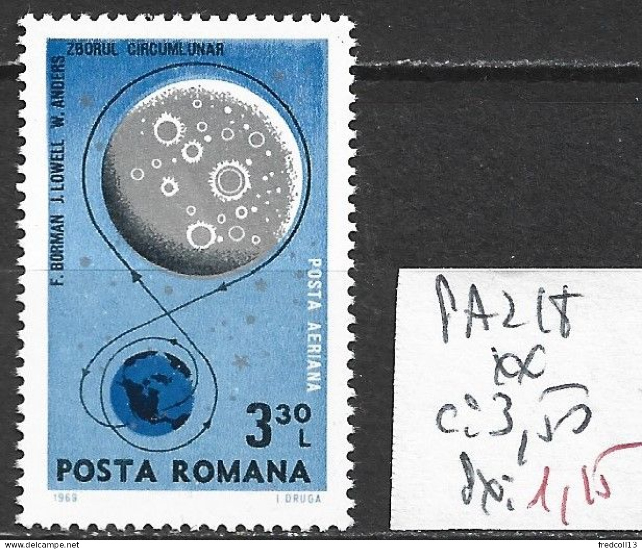 ROUMANIE PA 218 ** Côte 3.50 € - Unused Stamps