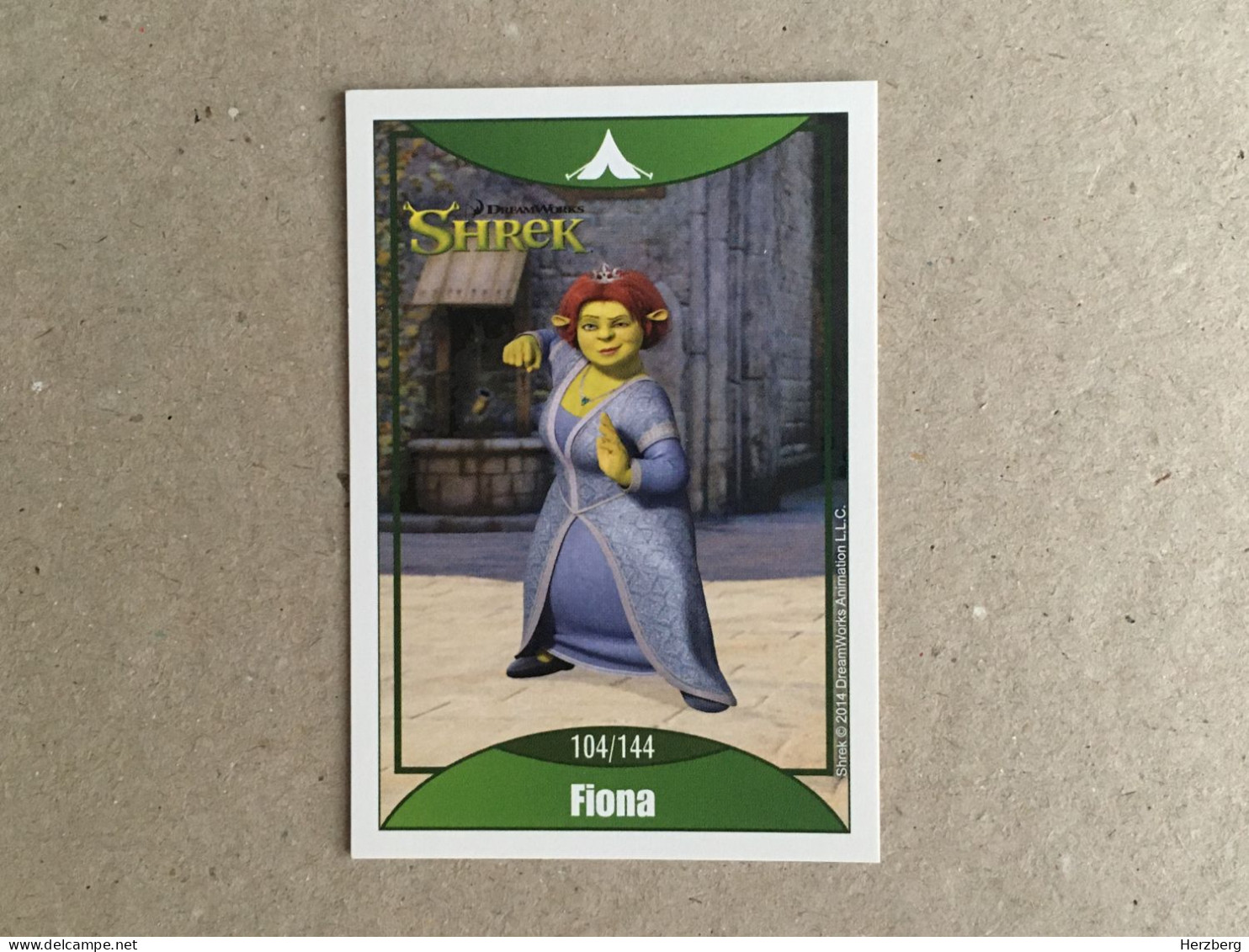 Italia Italy - Shrek - Le Grandi Avventure - Panorama Italy Edition - Dreamworks Pictures 2014 - Collection Trading Card - Sonstige & Ohne Zuordnung
