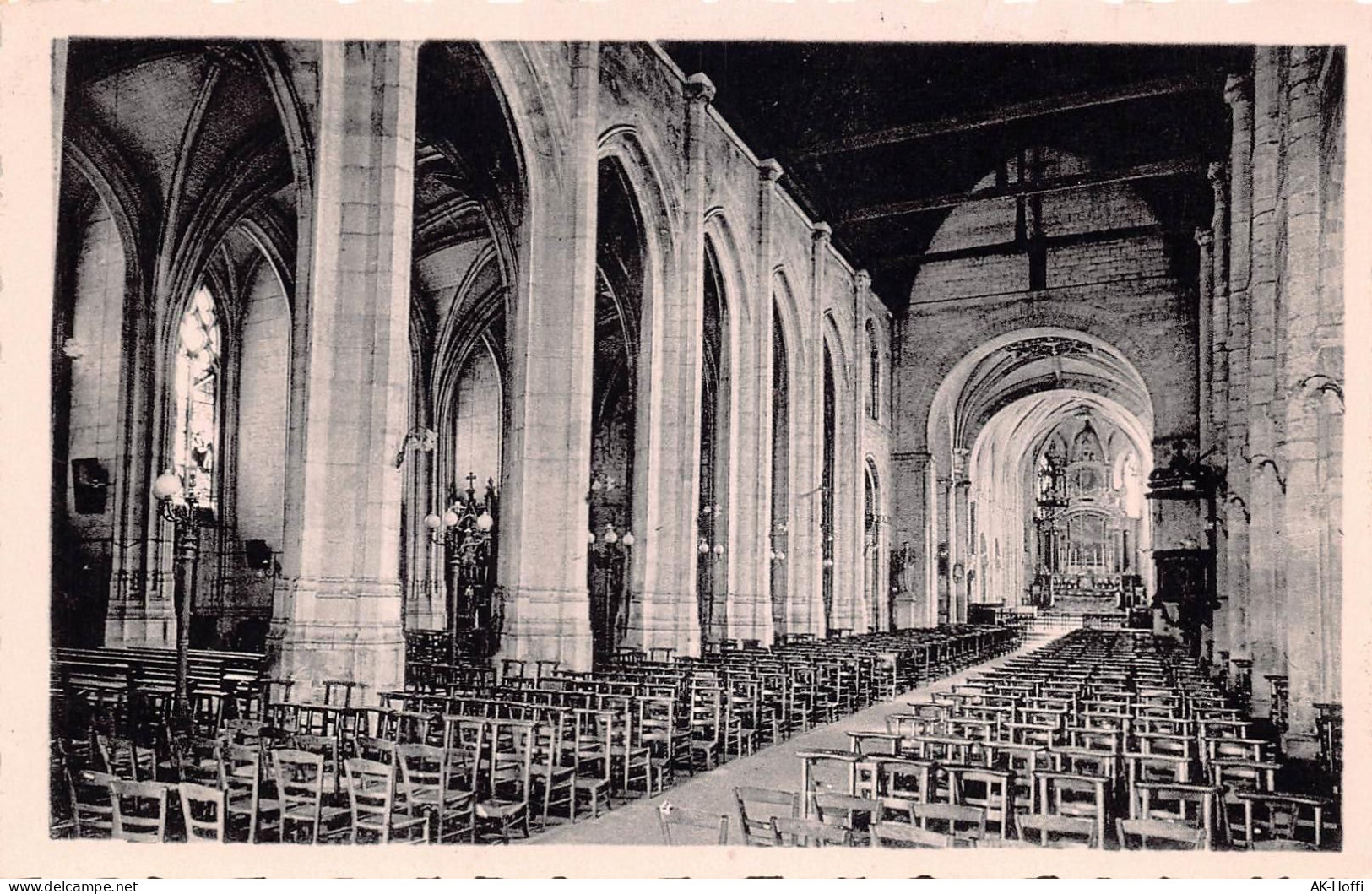 MONTIVILLIERS (Seine-Inf.) - Eglise Abbatiale Saint-Sauveur; Grande Nef, Côté Nord - Montivilliers