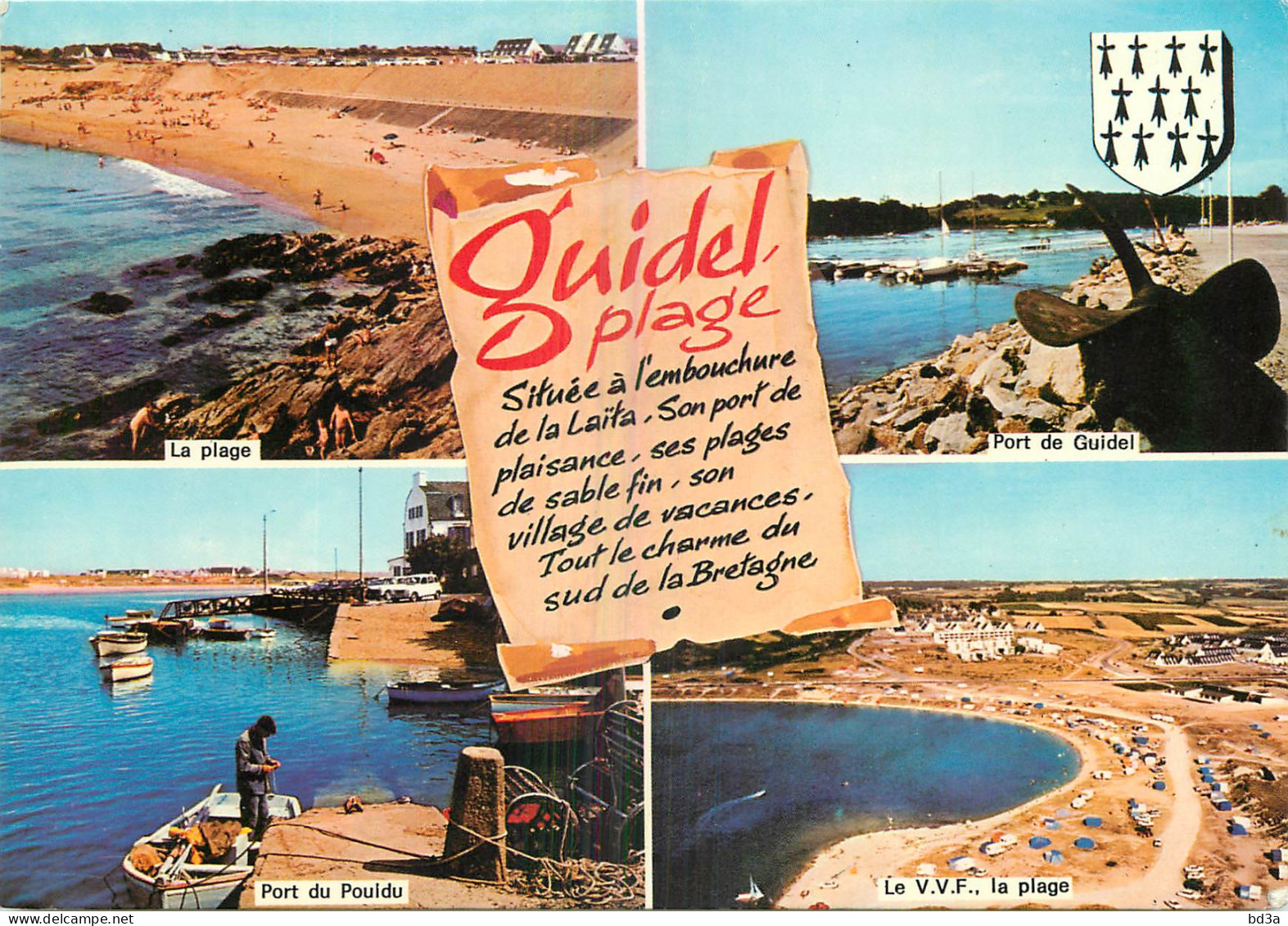 56 - GUIDEL PLAGE - MULTIVUES - Guidel