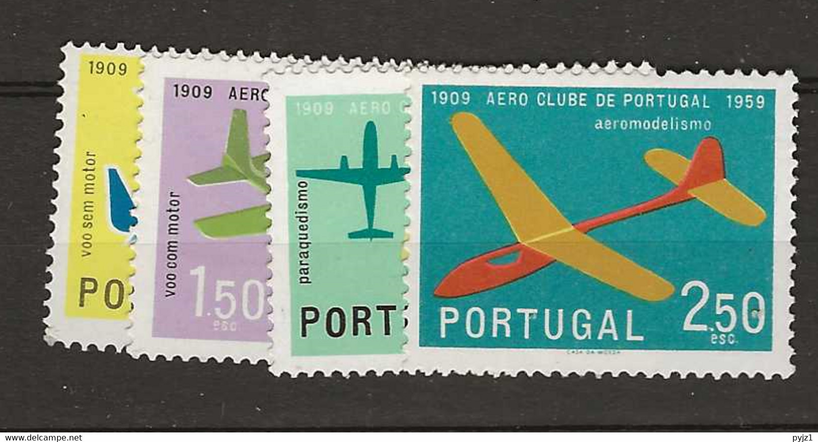 1960 MNH Portugal, Mi 883-86 Postfris** - Ungebraucht