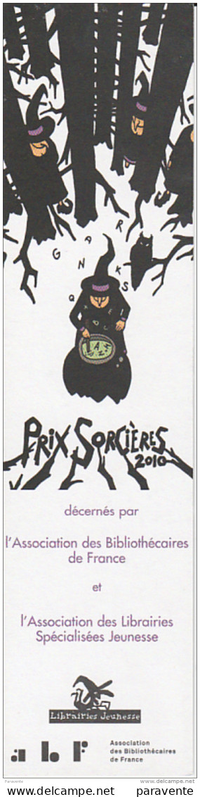 Marque Page Pour PRIX SORCIERES 2010 - Lesezeichen