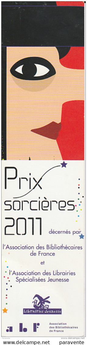 Marque Page Pour PRIX SORCIERES 2011 - Marcapáginas