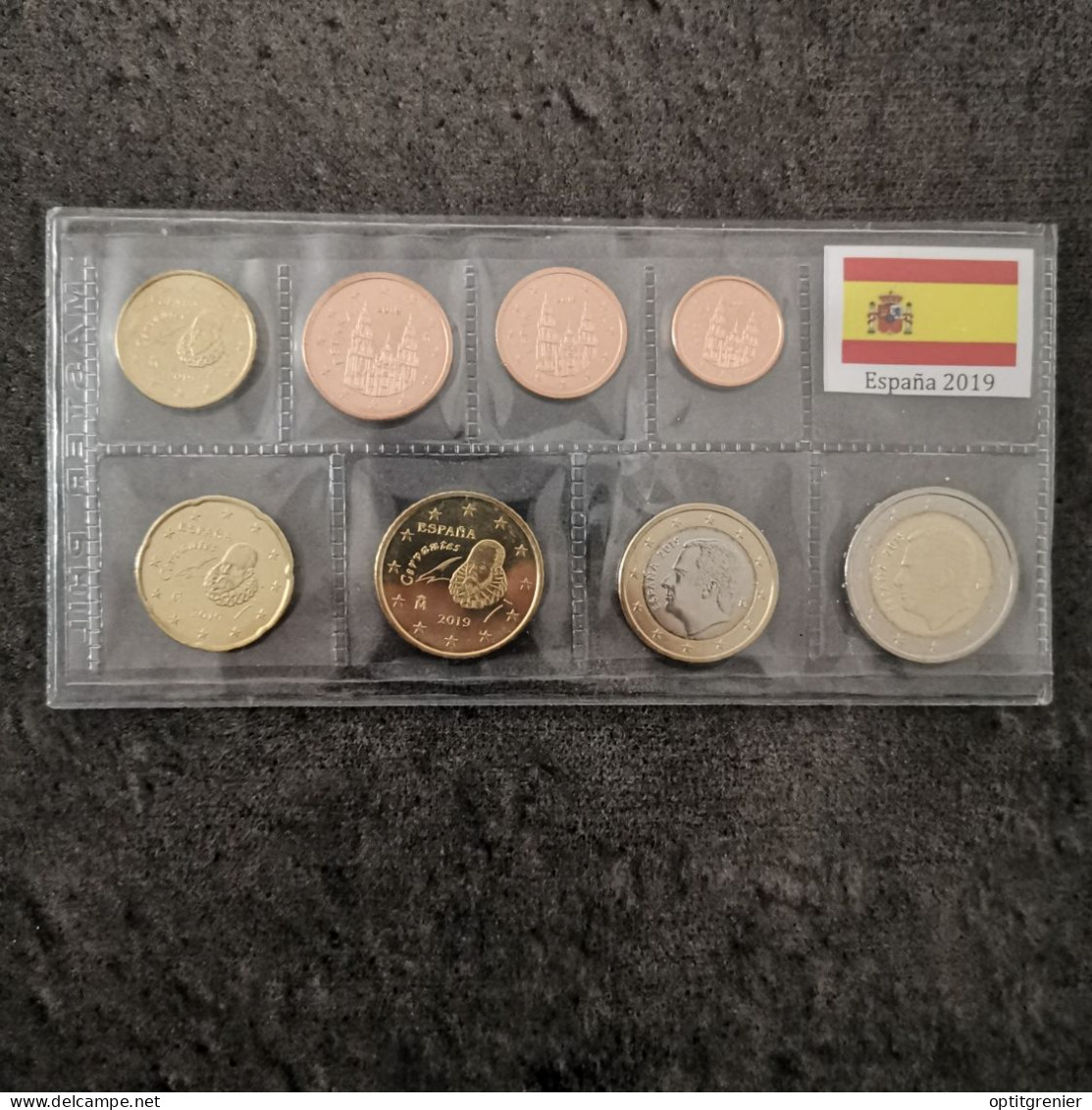 SET 2019 EURO ESPAGNE / SPAIN EUROS ( SERIE 8 PIECES ) - Spanien