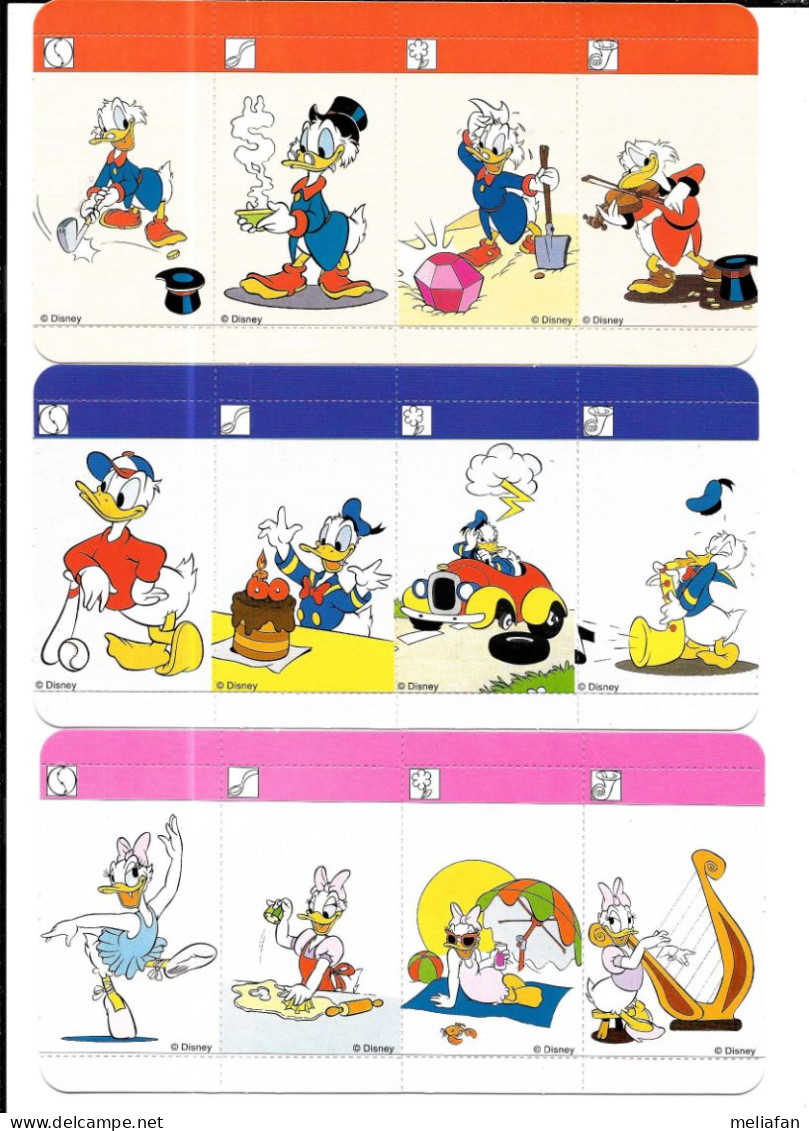 GF583 - CARTONETTES NESTLE DISNEY FAMILY - JEU DES 7 FAMILLES DISNEY - Nestlé