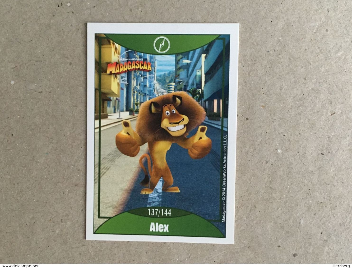 Italia - Madagascar - Le Grandi Avventure - Panorama Italy Edition - Dreamworks Pictures 2014 - Collection Trading Card - Other & Unclassified