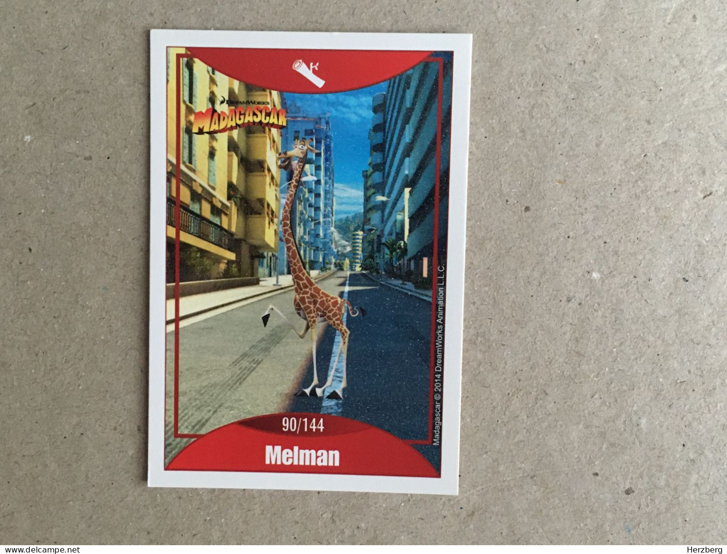 Italia - Madagascar - Le Grandi Avventure - Panorama Italy Edition - Dreamworks Pictures 2014 - Collection Trading Card - Sonstige & Ohne Zuordnung