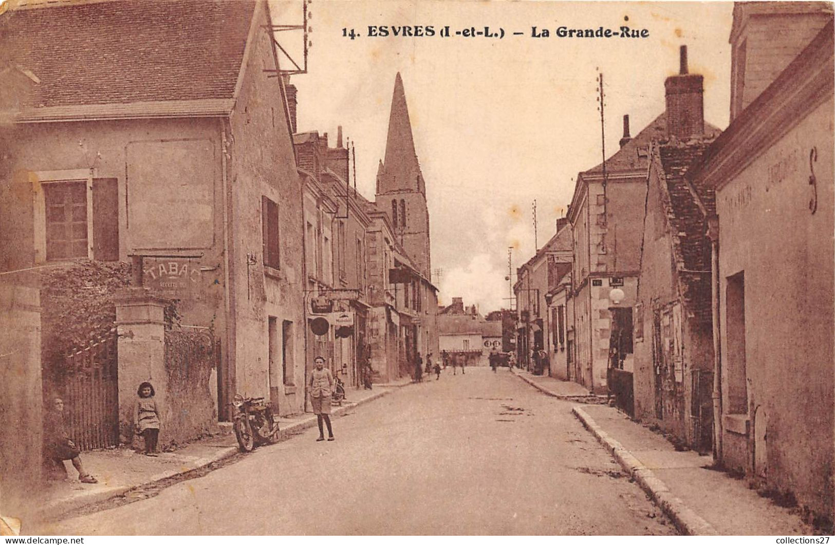 37-ESVRES- LA GRANDE RUE - Andere & Zonder Classificatie