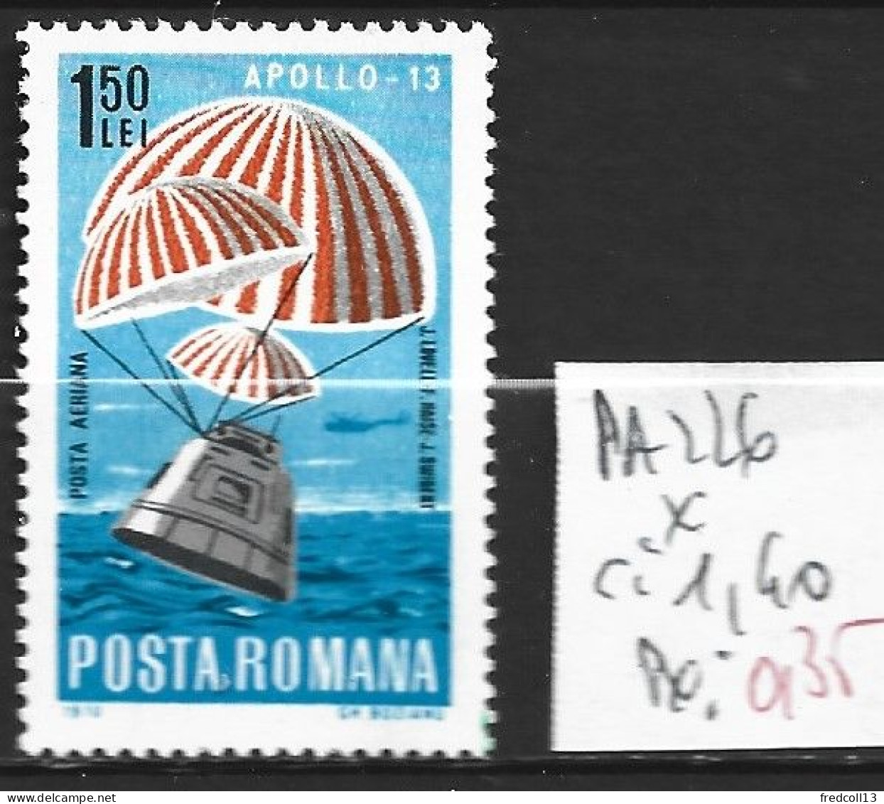 ROUMANIE PA 226 * Côte 1.40 € - Unused Stamps