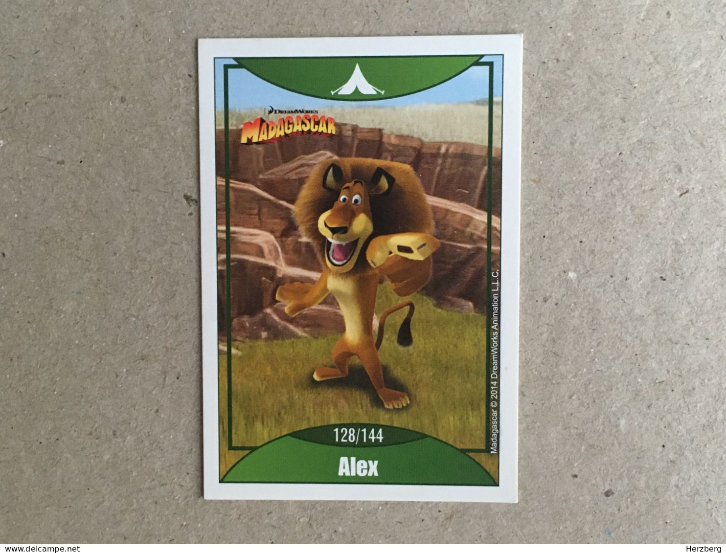 Italia - Madagascar - Le Grandi Avventure - Panorama Italy Edition - Dreamworks Pictures 2014 - Collection Trading Card - Andere & Zonder Classificatie