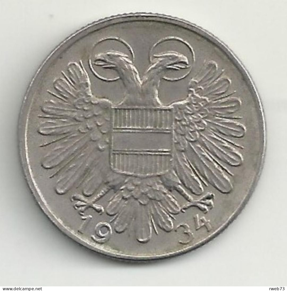 AUTRICHE - 1 Shilling - 1934 - TB/TTB - Austria