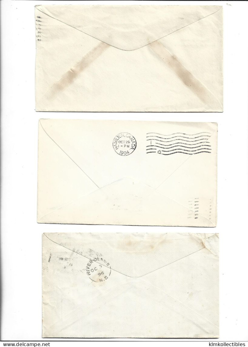 CANADA - POSTAL HISTORY LOT - COMMERCIAL ADVERTISE COVERS - Otros & Sin Clasificación