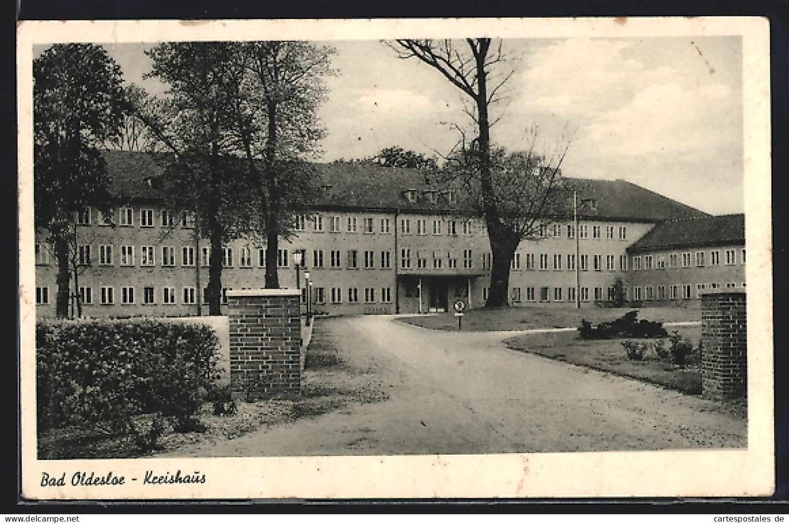 AK Bad Oldesloe, Am Kreishaus  - Bad Oldesloe