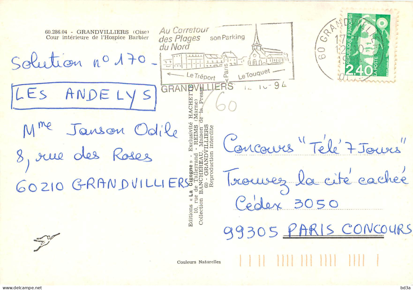 60 - GRANDVILLERS - Froissy