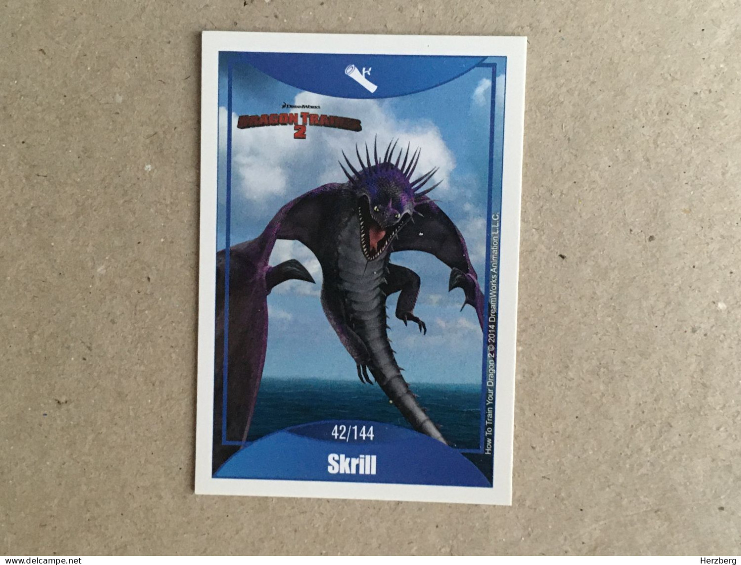 Italy Edition - How To Train Your Dragon 2 - Le Grandi Avventure - Dreamworks Pictures 2014 - Collection Trading Card - Other & Unclassified