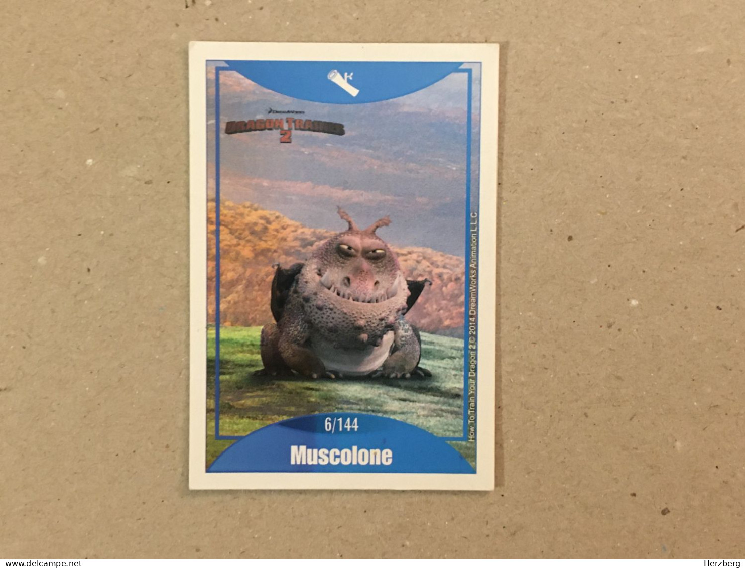 Italy Edition - How To Train Your Dragon 2 - Le Grandi Avventure - Dreamworks Pictures 2014 - Collection Trading Card - Other & Unclassified