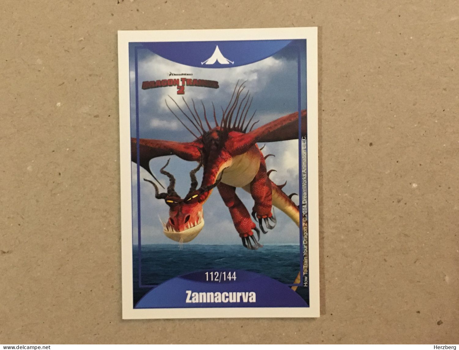 Italy Edition - How To Train Your Dragon 2 - Le Grandi Avventure - Dreamworks Pictures 2014 - Collection Trading Card - Other & Unclassified