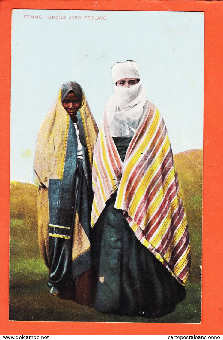 25988 / ♥️ ◉ Etat Parfait ◉ Ethnic Egypt ◉ Femme Turque Avec Jeune Fille Esclave Egypte 1905s ◉ LICHTENSTERN-HARARI 59 - Personnes