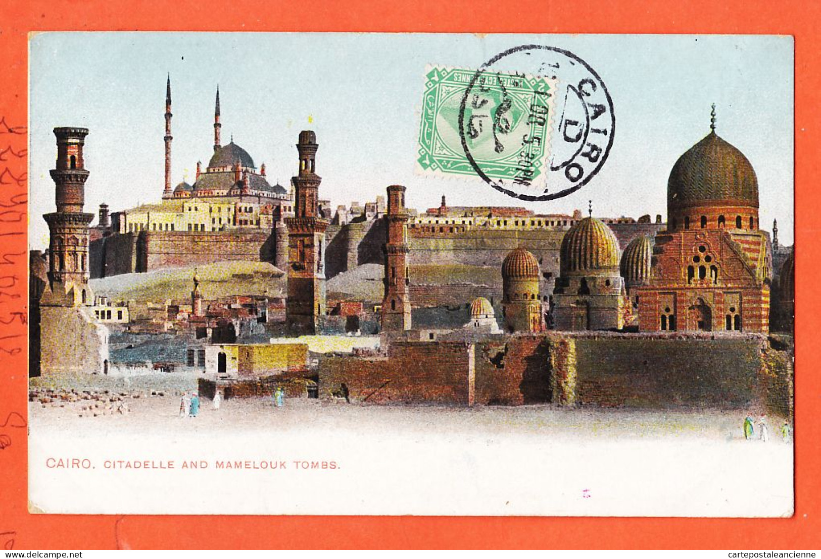 25895 / ⭐ ◉  CAIRO Egypt ◉ Citadelle And MAMELOUK Tombs Tombes 1908 ◉ LICHTENSTERN & HARARI Nr 30 CAIRO - Cairo