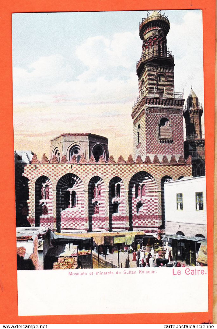 25739 / ⭐ ◉  LE CAIRE Egypte ◉ Mosquée Minarets De Sultan KALAOUN Cairo 1905s ◉ Au Cartosport Max RUDMANN N° 250 - Cairo