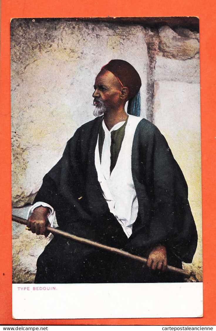 25561 / ⭐ ◉  Ethnic Egypt ◉ Type BEDOUIN Homme Egyptien 1905s ◉ LICHTENSTERN & HARARI Nr 58 CAIRO Egypte - Personnes