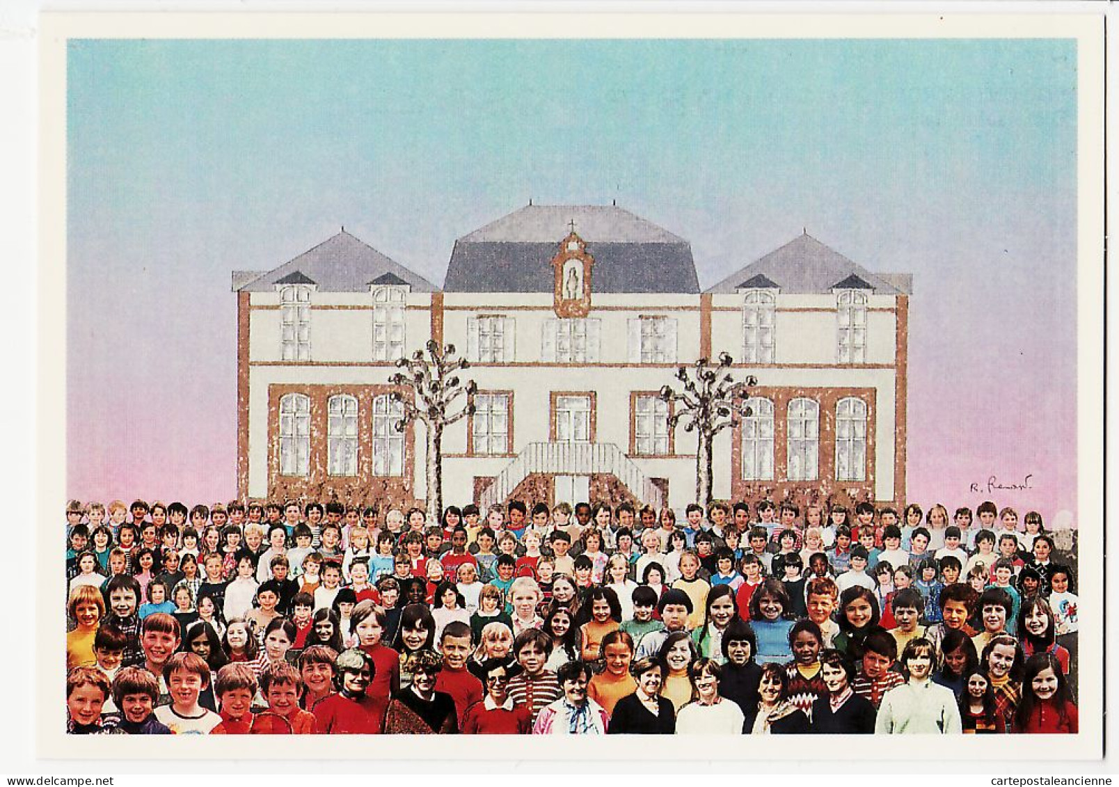 25928 / ⭐ ♥️  Peu Commun NOGENT Le ROI Eure Loir Ecole St SAINT-JOSEPH 1988-Robert RENARD-Louis BARBIER Tirage 1500 Ex - Nogent Le Roi