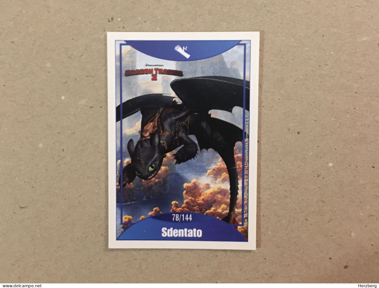 Italy Edition - How To Train Your Dragon 2 - Le Grandi Avventure - Dreamworks Pictures 2014 - Collection Trading Card - Other & Unclassified