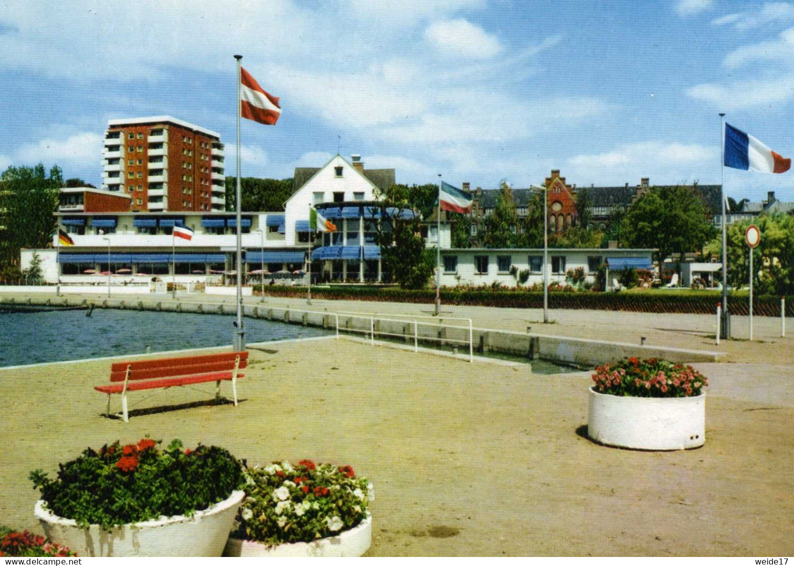 05664 - SCHLESWIG An Der Schlei - Blick Auf Die Strandhalle Am Yachthafen - Schleswig