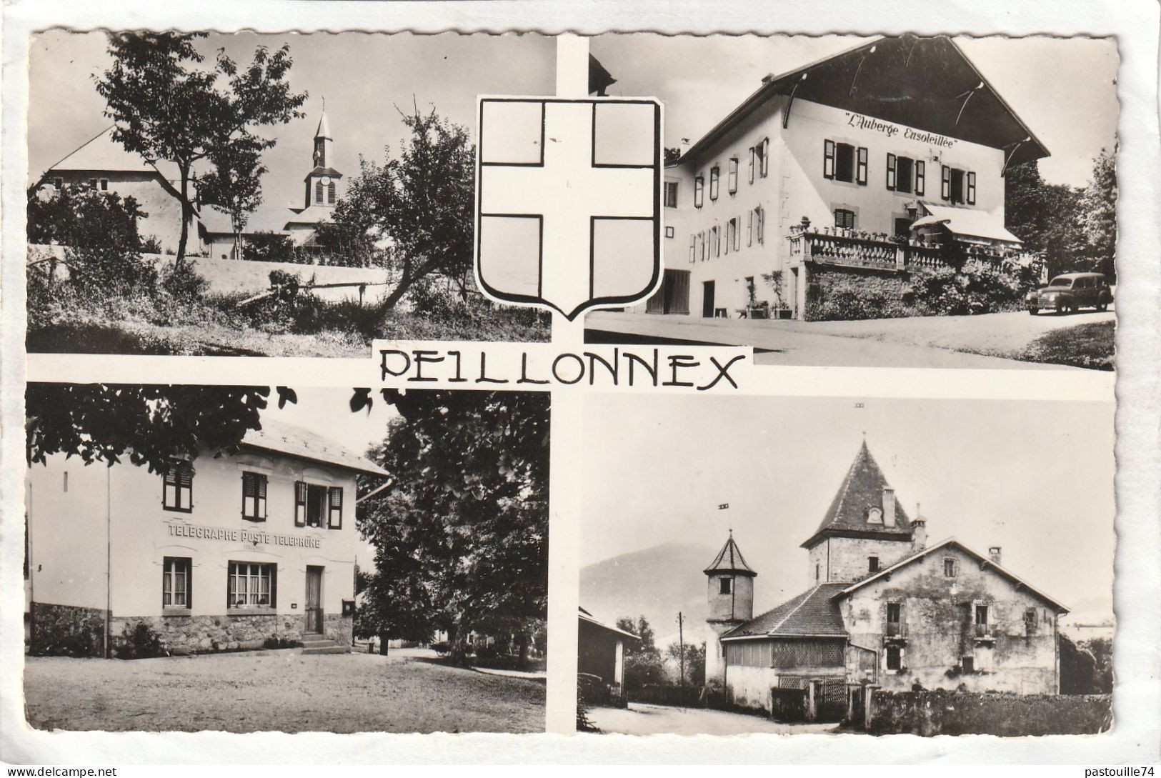 CPSM :  14 X 9  -  PEILLONNEX  (Multivues) - Peillonnex