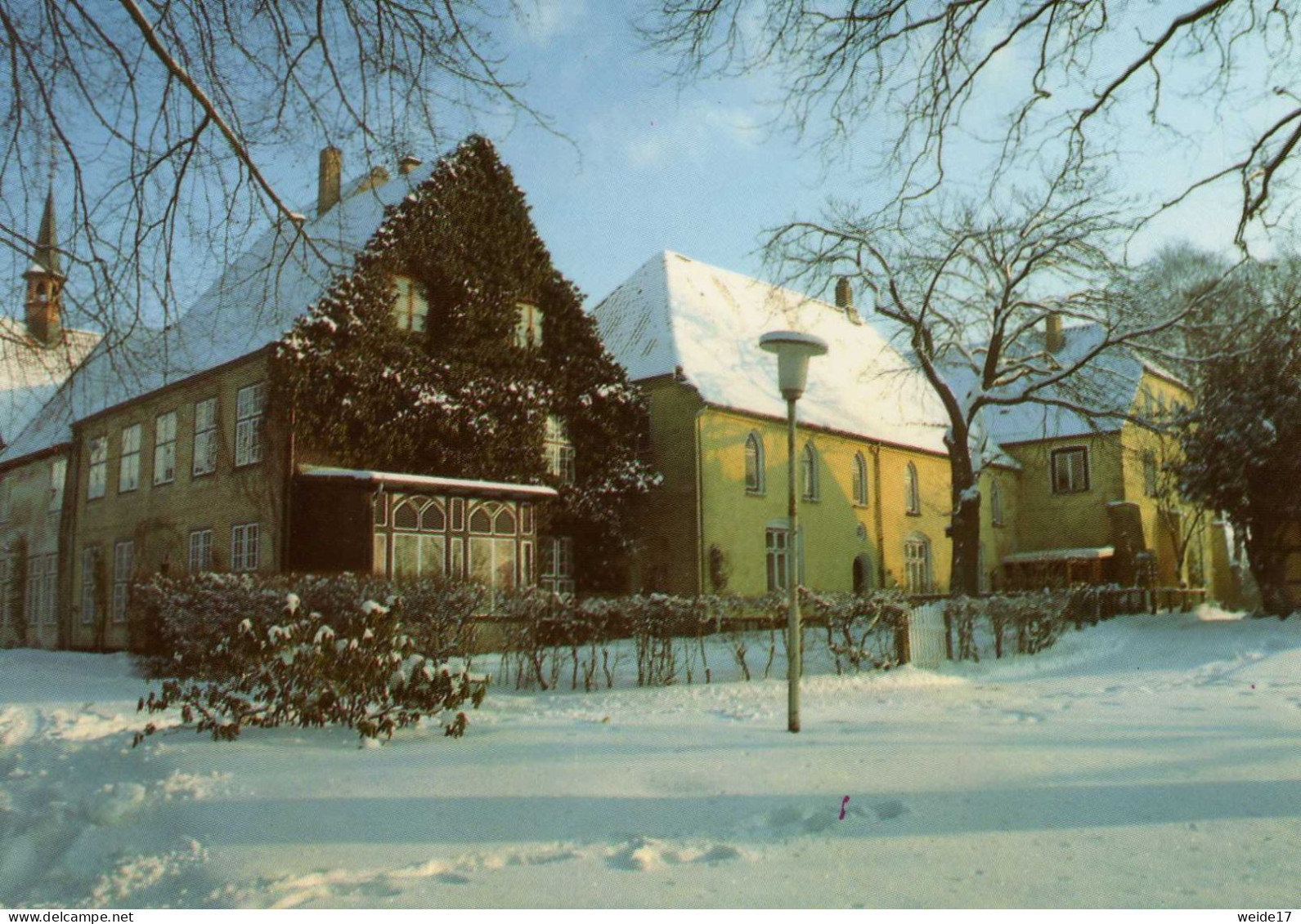 05666 - SCHLESWIG An Der Schlei - Blick Auf Das St. Johannis-Kloster Im Schnee - Schleswig