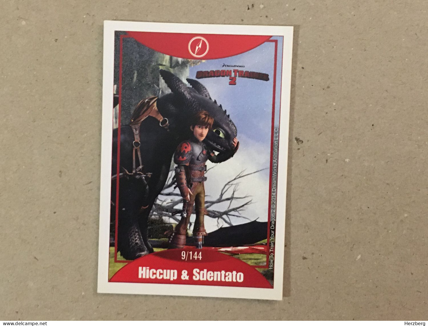 Italy Edition - How To Train Your Dragon 2 - Le Grandi Avventure - Dreamworks Pictures 2014 - Collection Trading Card - Other & Unclassified