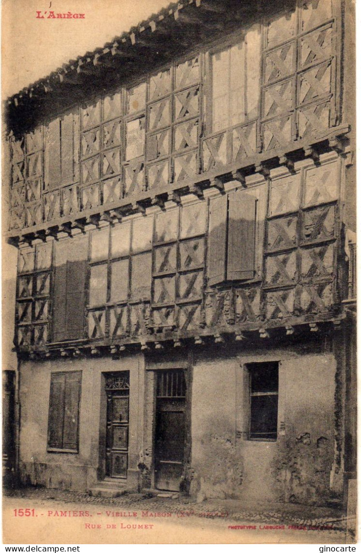 Pamiers Vieille Maison Rue De Loumet - Pamiers