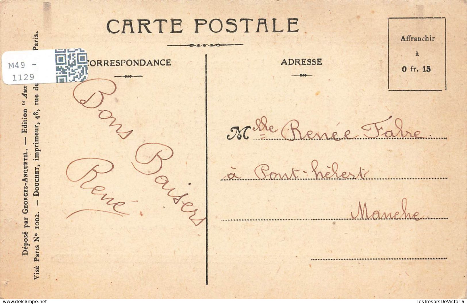 EVÉNEMENTS - Funérailles - Une Perte Cruelle De Quatre Sœurs Chéries - Carte Postale Ancienne - Funeral