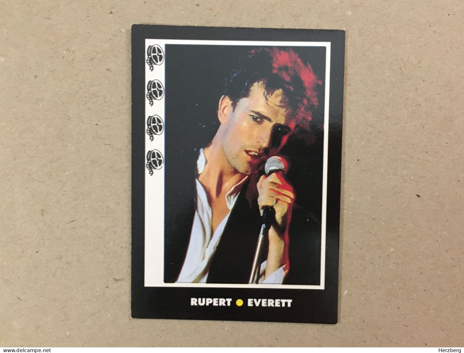 Italia Italy Edition - Rupert Everett Actor - Collection Trading Card - Sonstige & Ohne Zuordnung