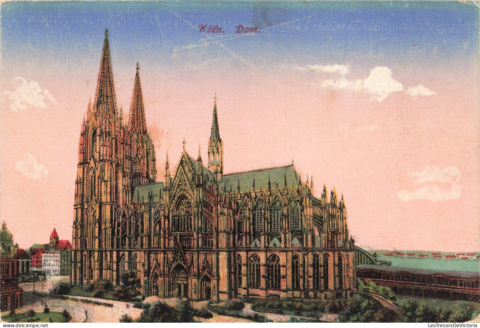 ALLEMAGNE - Koln - Dom - Vue Générale De La Cathédrale - De L'extérieure - Dom - Carte Postale Ancienne - Dinant