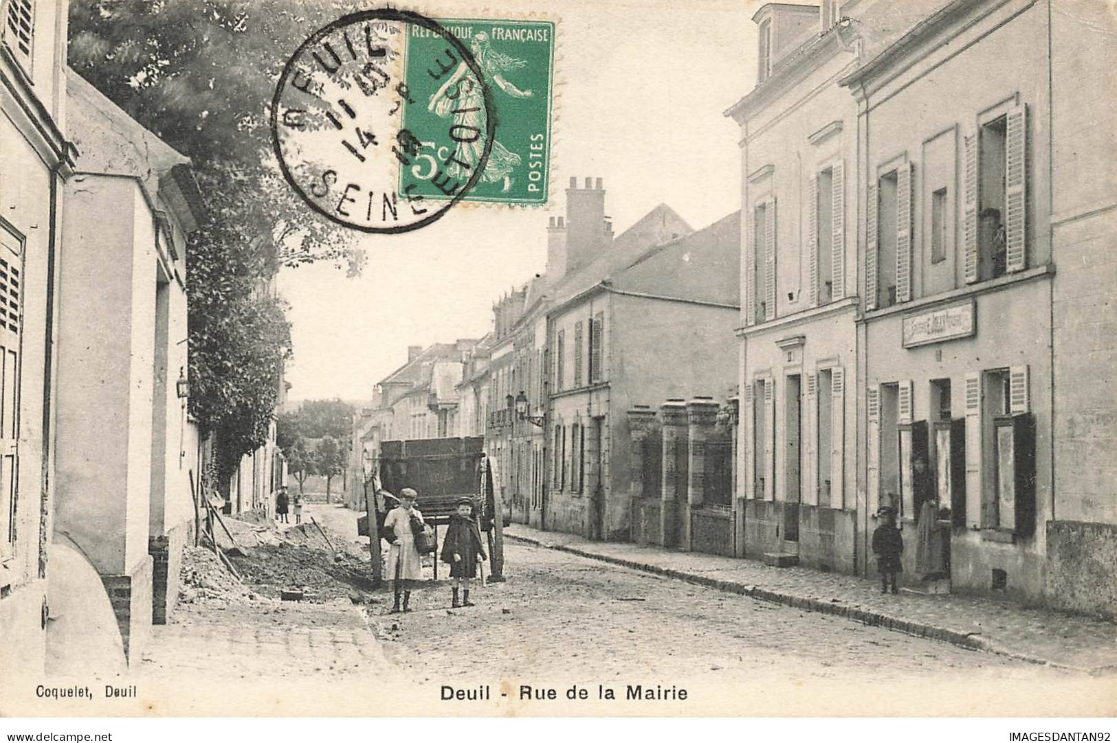 95 DEUIL #AS29806 RUE DE LA MAIRIE - Deuil La Barre