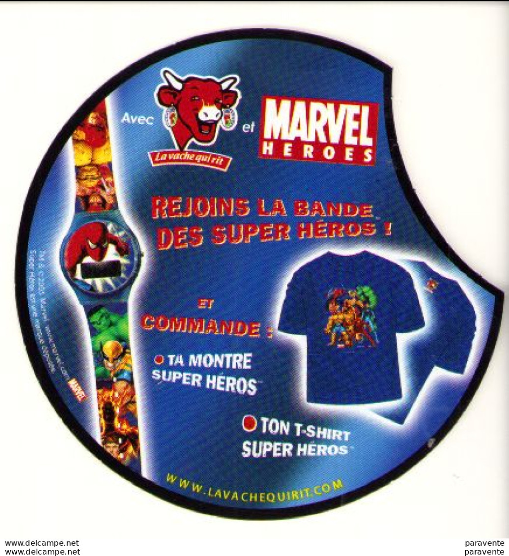 Séparateur VACHE QUI RIT MARVEL En 2005 - Werbung