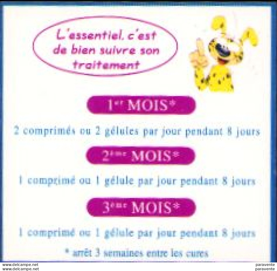 MARSUPILAMI Aimant Pour BIOSTIM - Advertentie