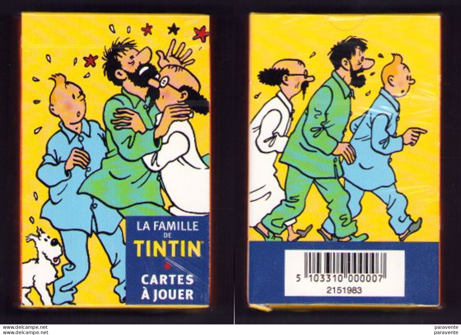 TINTIN : Jeu Famille De Tintin (emballé) - Andere & Zonder Classificatie