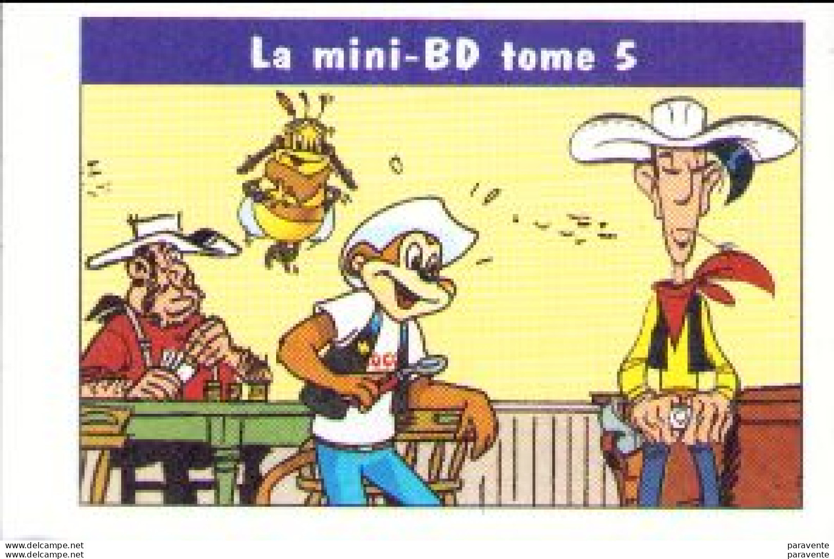 LUCKY LUKE : Mini Bd KELLOGG'S Tome 5 - Advertentie