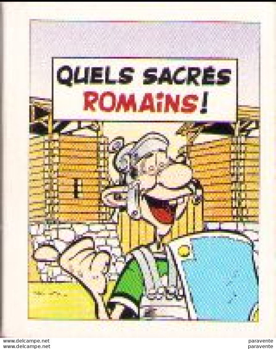 ASTERIX : Mini Album Publicité NUTELLA En 1996 Quels Sacrés Romains - Advertisement