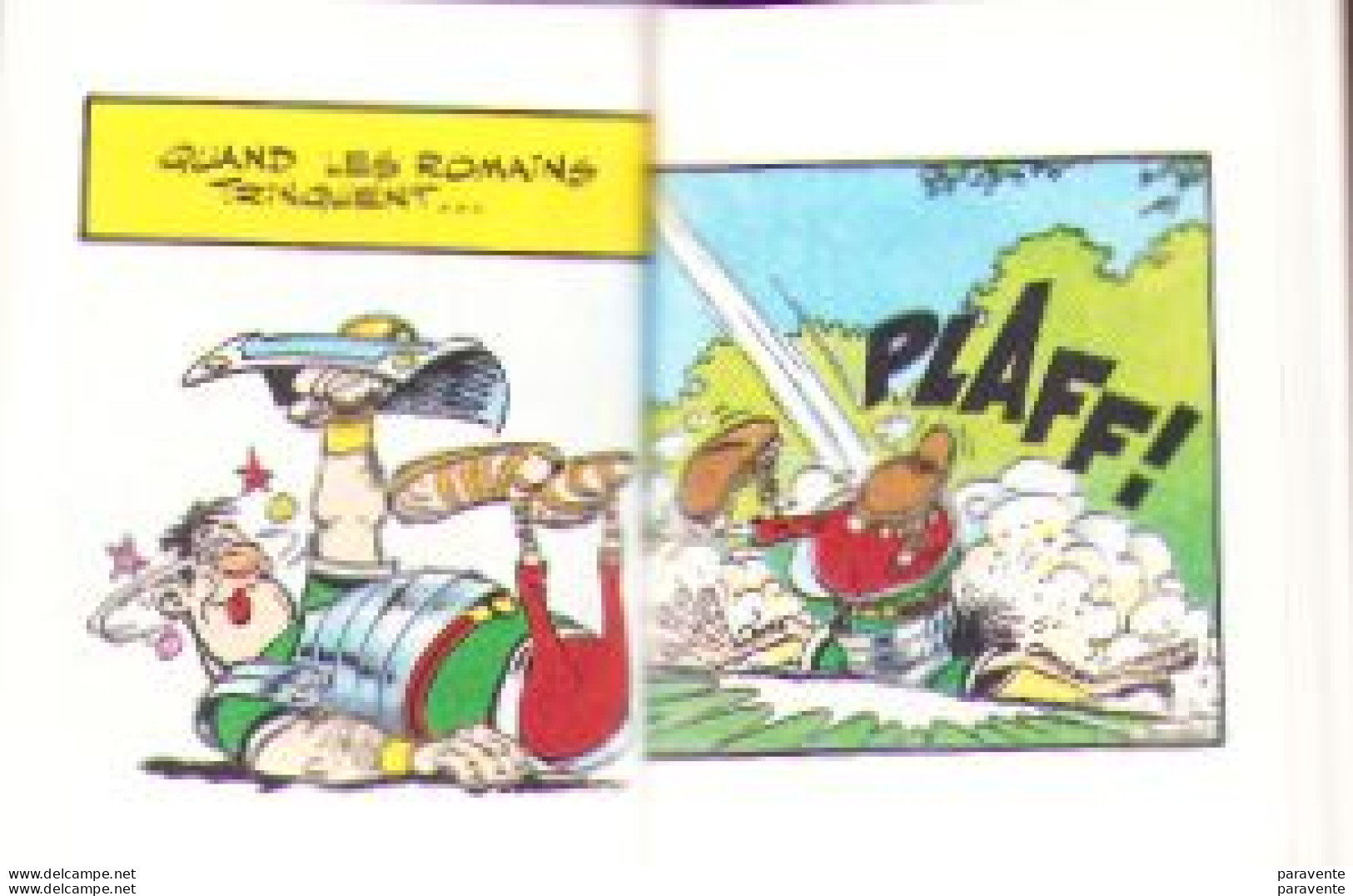 ASTERIX : Mini Album Publicité NUTELLA En 1996 Quels Sacrés Romains - Advertisement