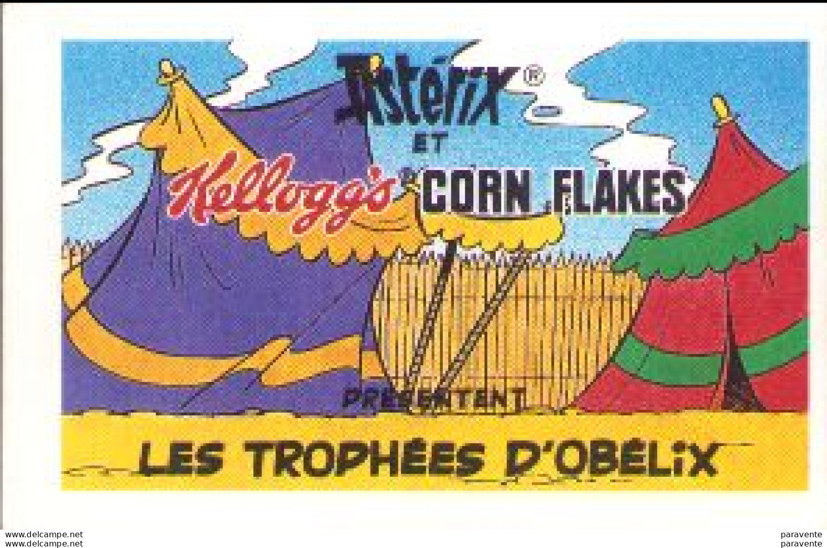 ASTERIX : Flip Book KELLOGGS 1996 , TROPHEES D'OBELIX - Autres & Non Classés