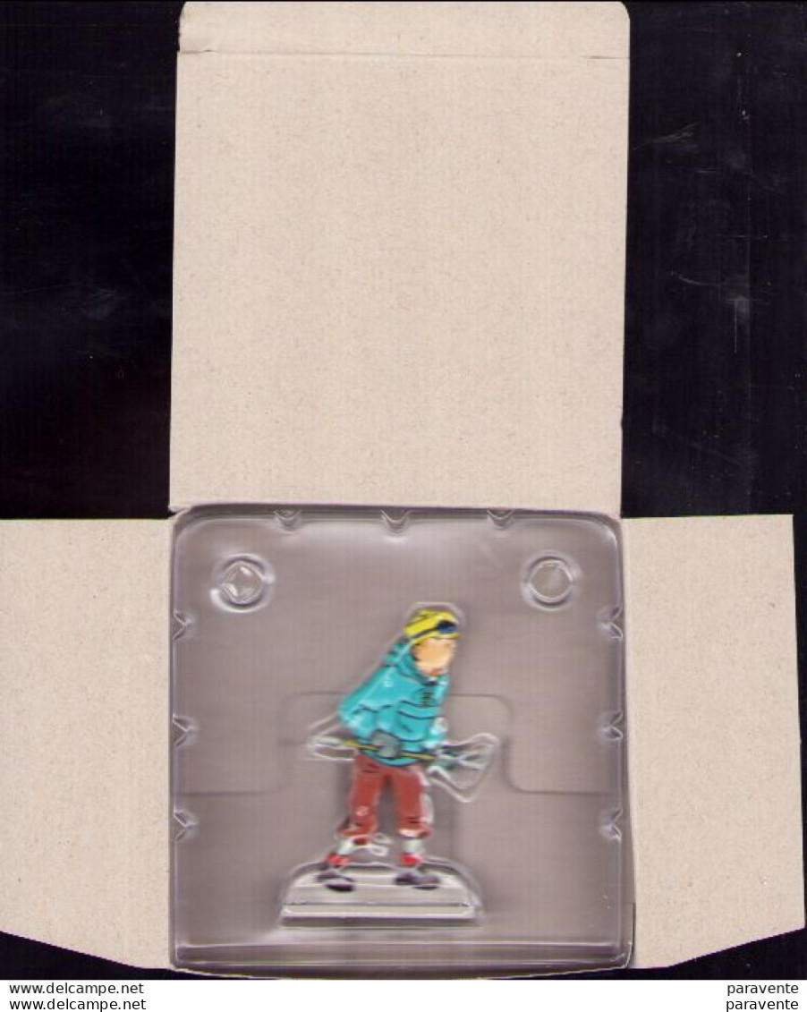 TINTIN : Figurine Tintin Au Tibet En 2010 (avec Boite) - Figurine In Plastica