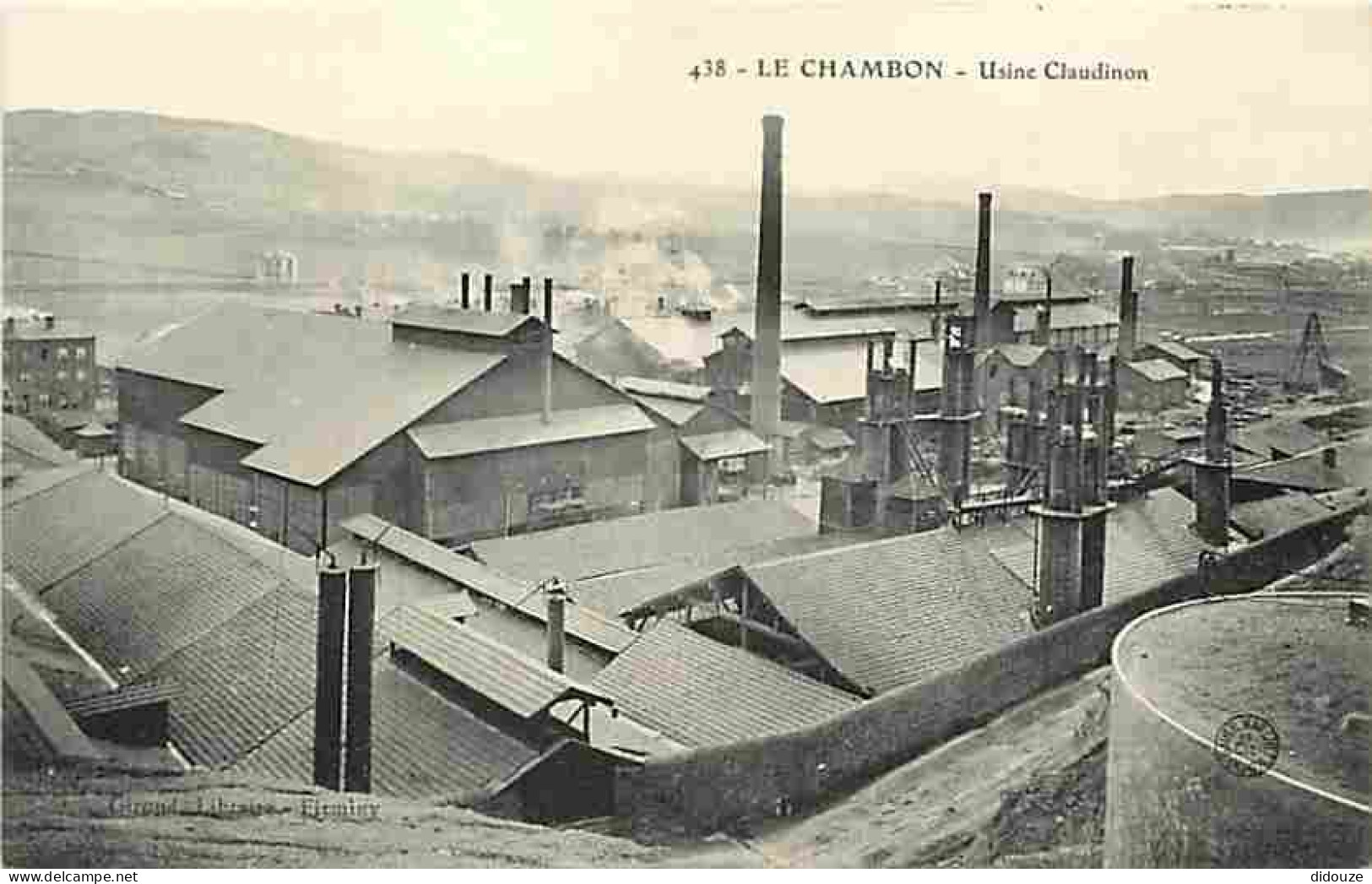 42 - Le Chambon - Usine Claudinon - Industrie - CPA - Voir Scans Recto-Verso - Le Chambon Feugerolles