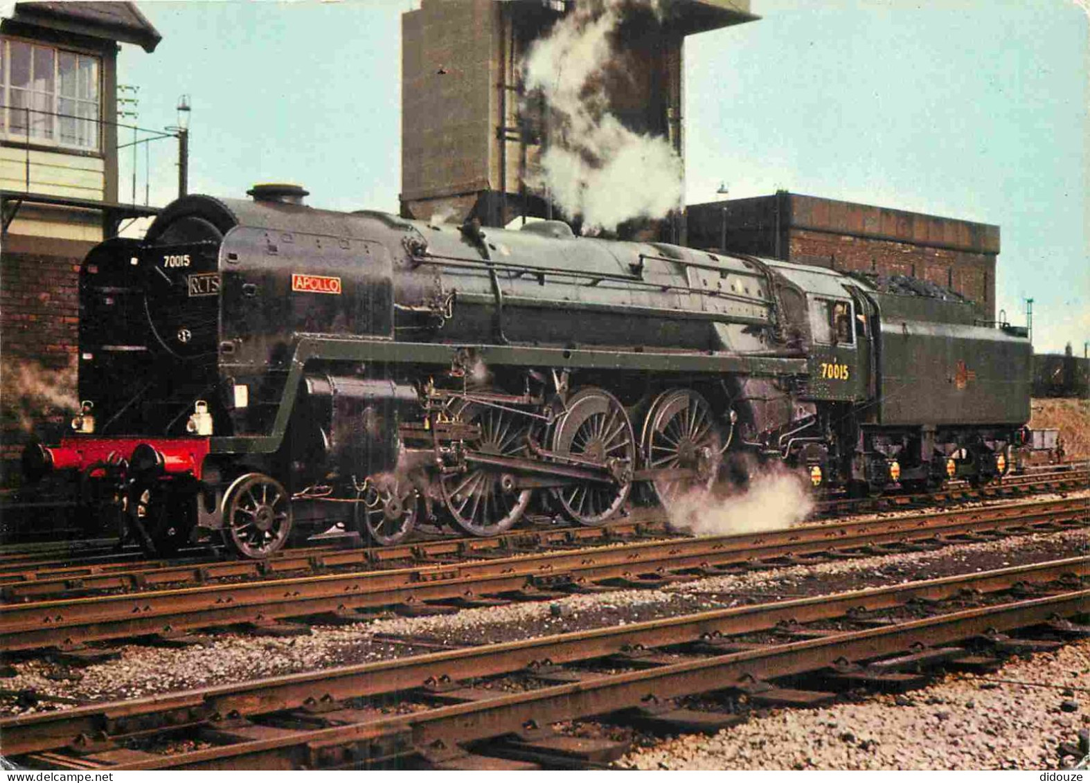 Trains - Matériel - B.R.7  Britannia Class 4-6-2 70015 Apollo - CPM - Carte Neuve - Voir Scans Recto-Verso - Materiaal